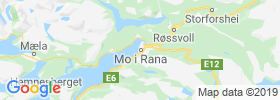 Mo I Rana map